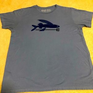 Patagonia Flying Fish 100% Organic Cotton T-Shirt - Men’s Size XL Slim Fit